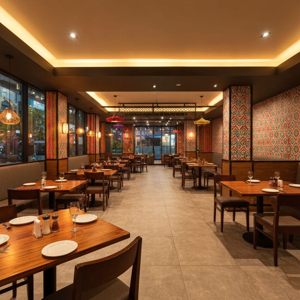 Inside Tadka Street Sippy Downs restaurant